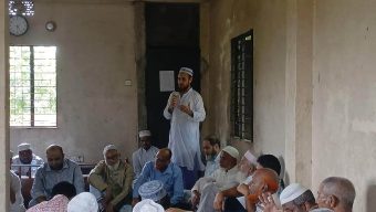 ছাতক পৌর শহরের মাদ্রাসার শিক্ষক :পাঁচ গ্রামের মুরব্বিদের সভা