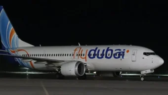 অগ্নিকাণ্ডের পর শাহজালালে নিরাপদে নামলো ফ্লাই দুবাই