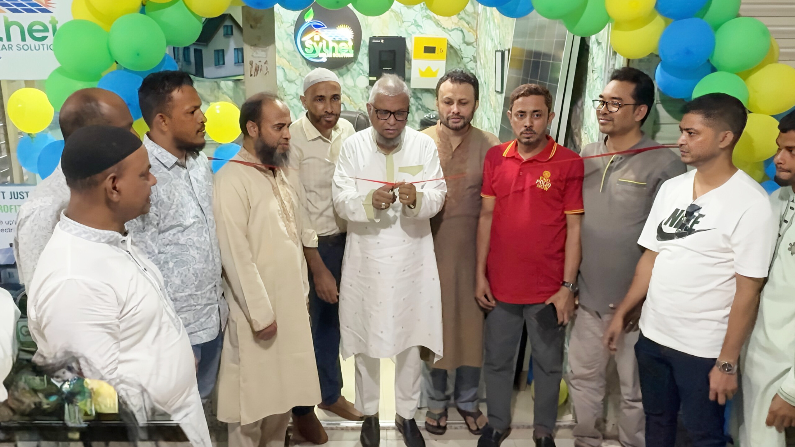আলোকিত ভবিষ্যতের স্বপ্ন নিয়ে সিলেট সোলার সলিউশনের যাত্রা শুরু