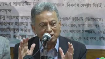 রাস্তায় নেমে চাপ সৃষ্টি করে ঐকমত্য হয় না : আমীর খসরু