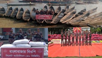 সিলেটে দেড় কোটি টাকার চো রা ই প ণ্য ধ র লো বিজিবি