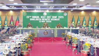 চ্যালেঞ্জ মোকাবিলায় প্রস্তুত থাকার আহ্বান সেনাপ্রধানের