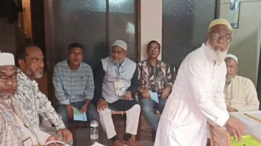 ছাতকে পাথর ব্যবসায়ী সমিতির নির্বাচন সম্পন্ন: সভাপতি হাসান, সম্পাদক হাই