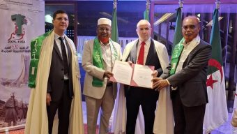 আলজেরিয়ার ৭১-তম জাতীয় দিবসের অনুষ্ঠানে জামায়াত নেতৃবৃন্দের অংশগ্রহণ