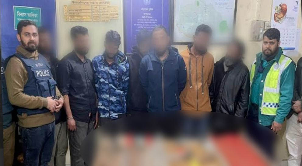 সিলেটের বাঁশবাড়ি থেকে আ*ট*ক ৭ ডা কা ত