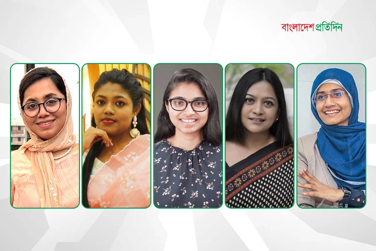 এনসিপিতে নারী বি দ্রো হ!