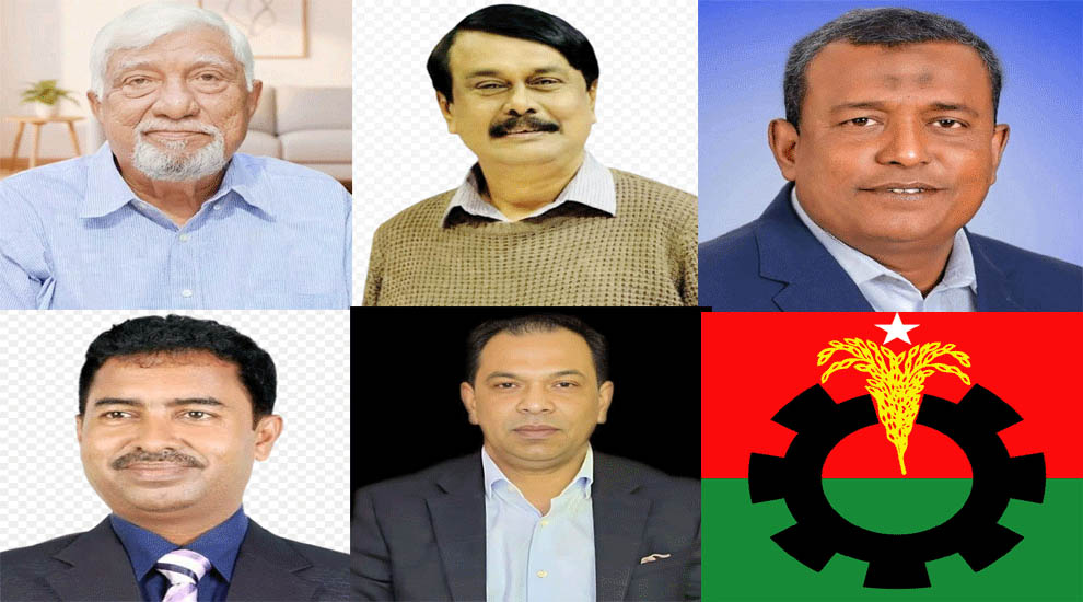 সুনামগঞ্জের ৫টি আসনে বিএনপির চূড়ান্ত প্রার্থী, আনিস-নাসির-কয়সর-নুরুল-মিলনে ভরসা