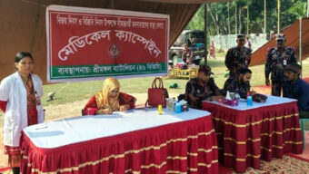 মৌলভীবাজারে অসহায় মানুষের পাশে বিজিবি