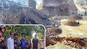এত সাহস অ প রা ধী দে র : কোম্পানীগঞ্জে শাহআরেফিন টিলায় অ ভি যা ন