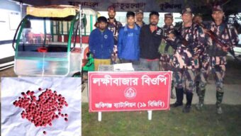 সিলেটে বিজিবির অ ভি যা নে ভারতীয় পণ্য জ ব্দ, গ্রে ফ তা র ৫