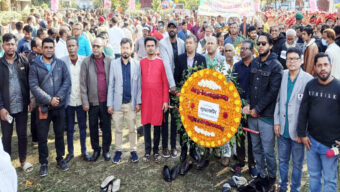 মহান বিজয় দিবসে সিলেট জেলা প্রেসক্লাবের শ্রদ্ধাঞ্জলি