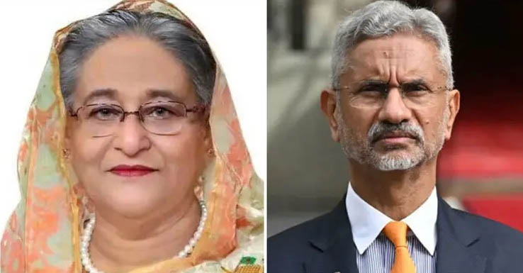 ভারতে অবস্থানের সিদ্ধান্ত শেখ হাসিনা নিজে নেবেন: এস জয়শঙ্কর