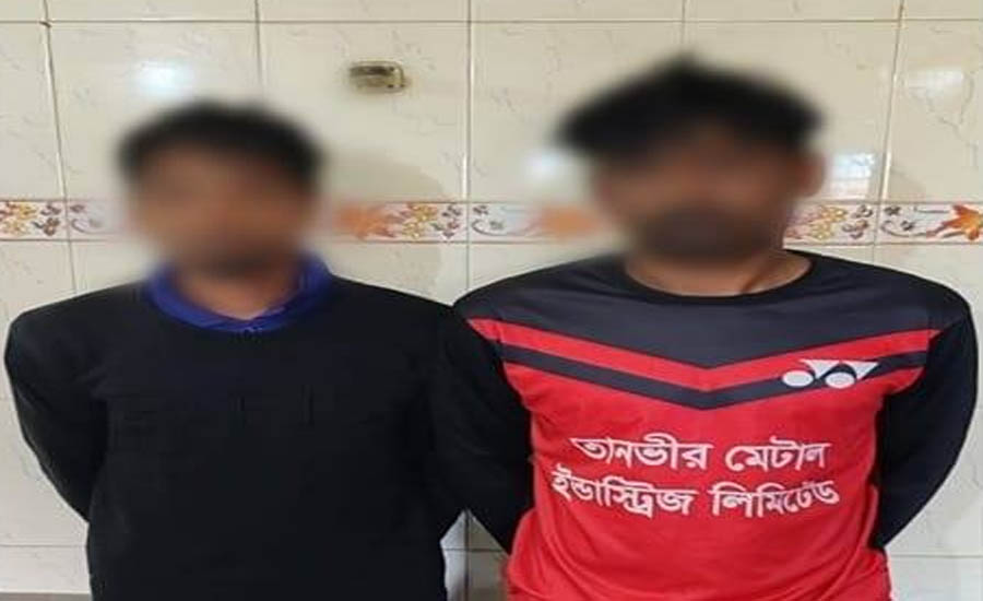 বাদাঘাট-তেমুখী রাস্তা থেকে গ্রে*প্তা*র নাইম- সুজন