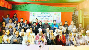 সিলেটে অ্যাডভোকেট জামানের উদ্যোগে খালেদা জিয়ার সুস্থতা কামনায় বিশেষ মোনাজাত