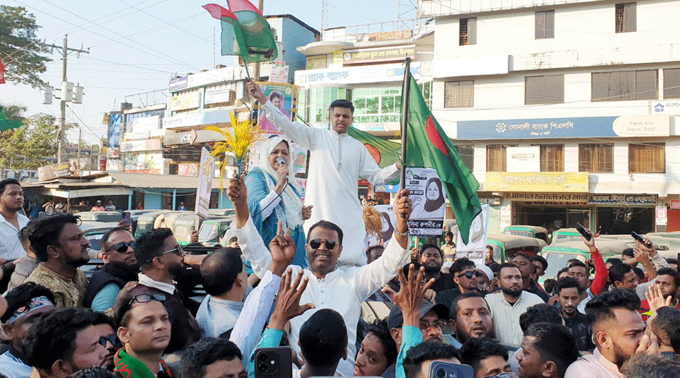 ধানের শীষ বিজয়ী হলে, তা হবে জনগণের বিজয়: ইলিয়াসপত্নী লুনা