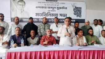 সিলেট রাইডার্স এসোসিয়েশনের সাথে মুক্তাদিরের সভা