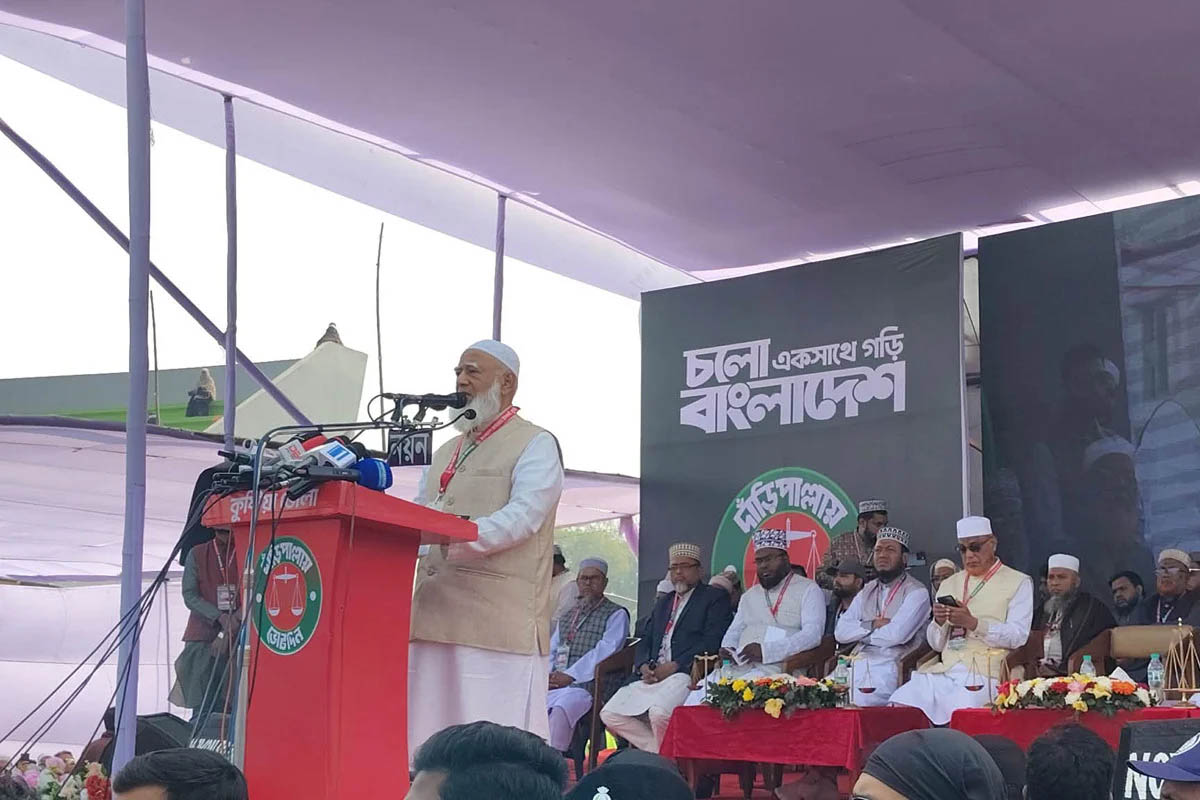 নদী বাঁচলে মাটি বাঁচবে, মাটি বাঁচলে মা বাঁচবে: জামায়াত আমির