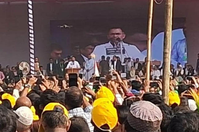 দিল্লি নয়, পিন্ডি নয়, নয় অন্য কোনো দেশ, সবার আগে বাংলাদেশের অর্ধেক পূরণ করেছি: তারেক রহমান