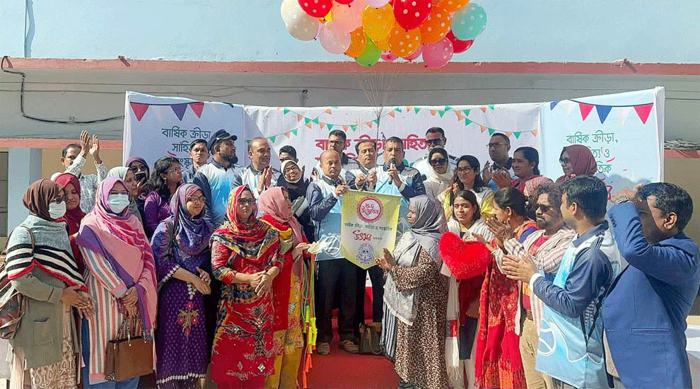 দক্ষিণ সুরমা সরকারী কলেজে বার্ষিক ক্রীড়া উৎসবের উদ্বোধন