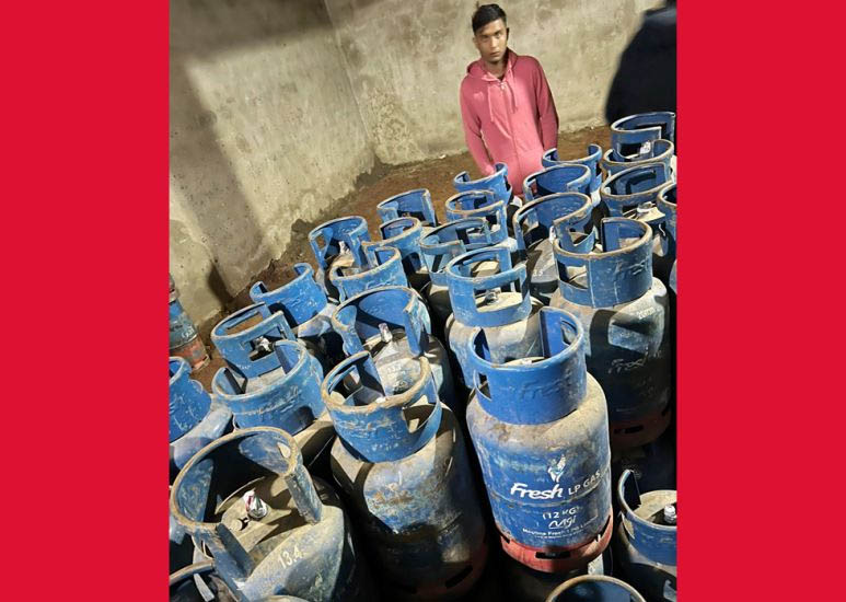 অতিরিক্ত দামে এলপিজি গ্যাস বিক্রি করায় জরিমানা