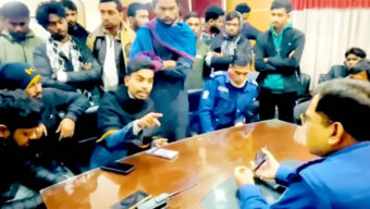 হবিগঞ্জের বৈ ষ ম্য বি*রো*ধী সেই ছাত্রনেতাকে শোকজ