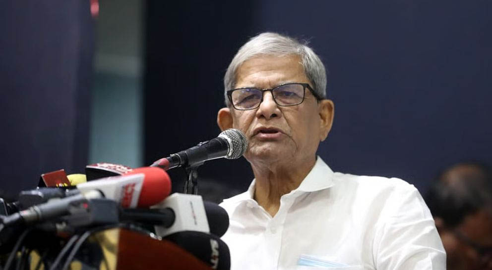 রবিবার সিলেট আসছেন মির্জা ফখরুল