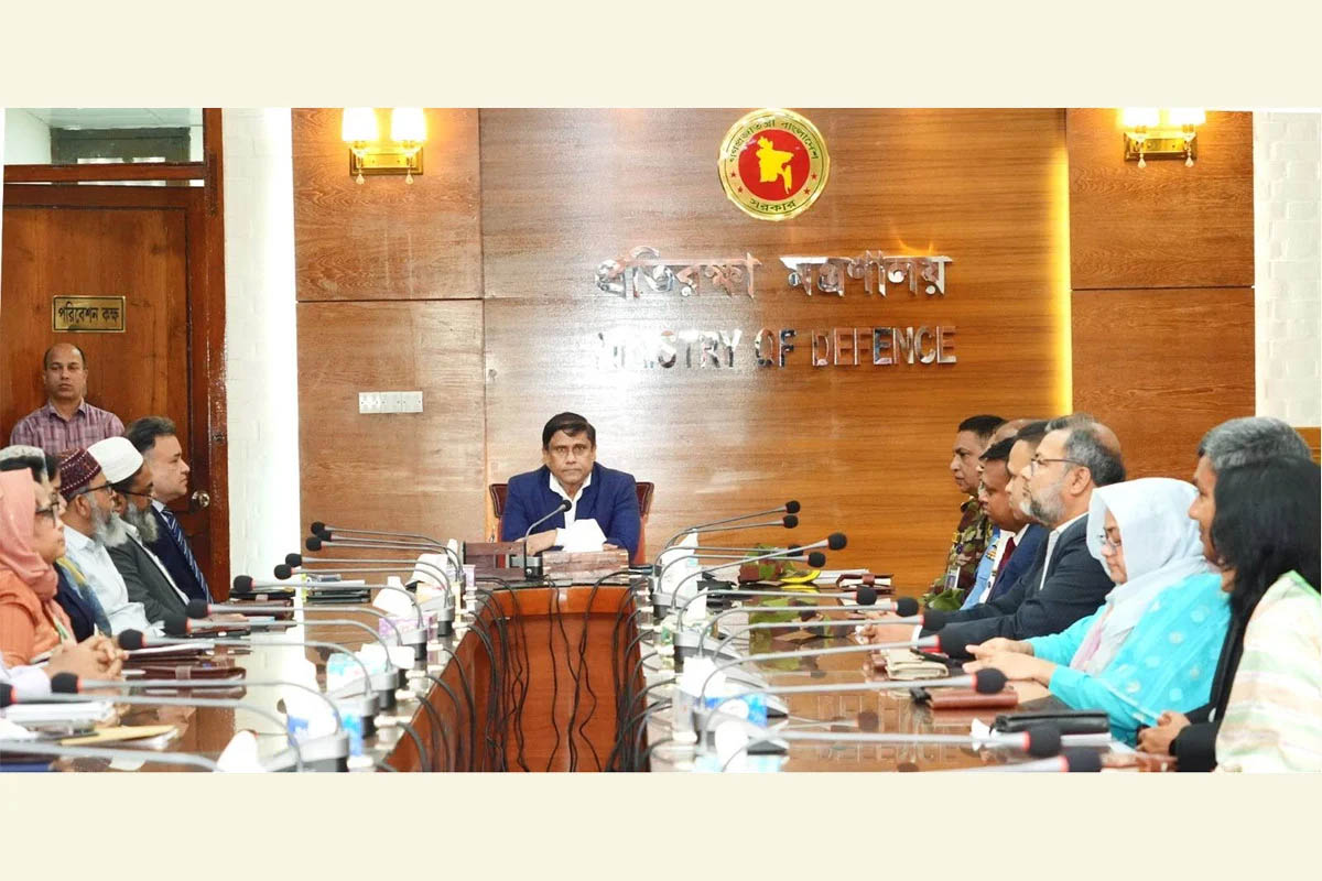 সশস্ত্র বাহিনীর আধুনিকায়নে সরকার বদ্ধপরিকর: প্রধানমন্ত্রীর প্রতিরক্ষা উপদেষ্টা