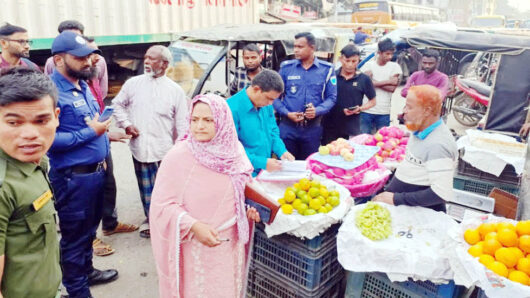 ওসমানীনগরে ভ্রাম্যমান আদালতে ৭ ব্যবসায়ীকে জ*রি*মা*না