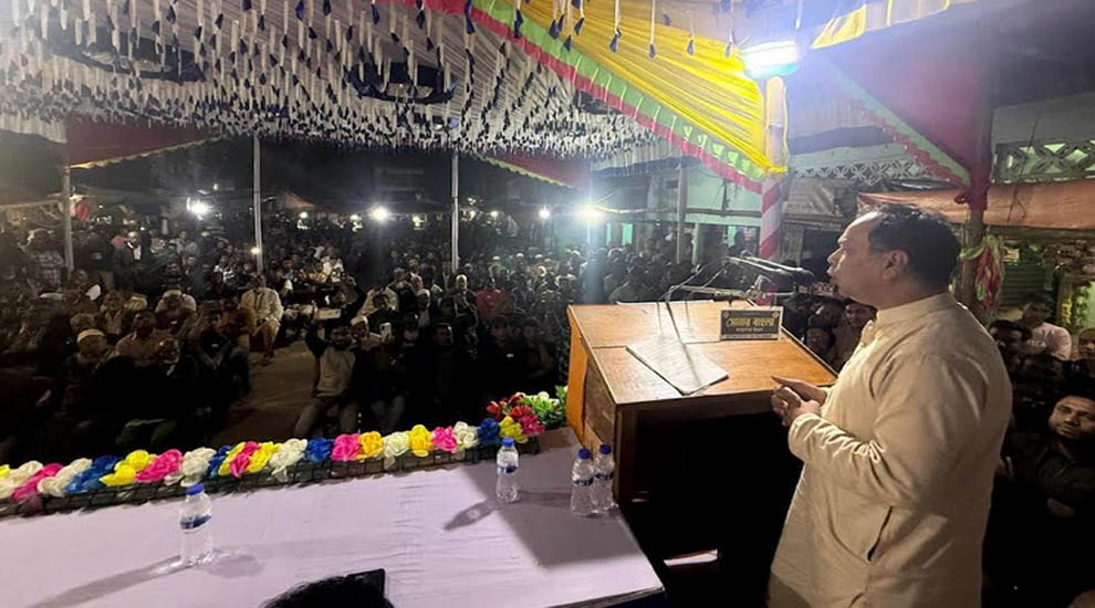 সততার সাথে উন্নয়নের ঘোষণা কয়ছরের