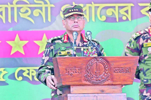 ভোটের জন্য প্রস্তুত সেনাবাহিনী