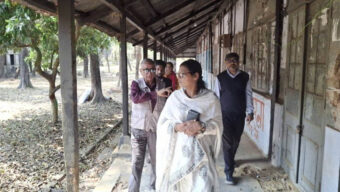 এমসি কলেজের ‘আসাম প্যাটার্নের’ ভবন পরিদর্শন করেছে প্রত্নতত্ত্ব অধিদপ্তর
