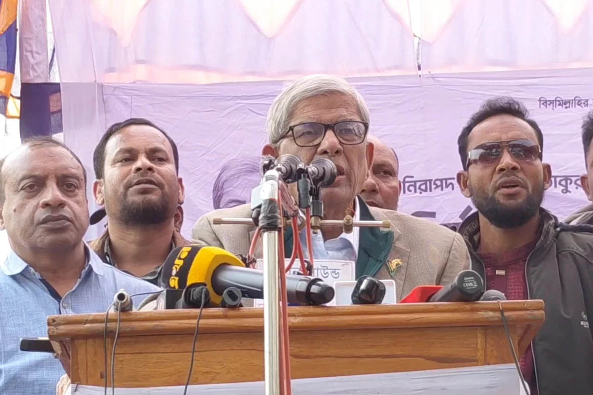 কোনো দলের বি ভ্রা ন্তি তে পড়ে ইমান ন ষ্ট করবেন না : মির্জা ফখরুল