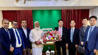 জামায়াত আমিরের সঙ্গে চীনা নির্বাচন পর্যবেক্ষক দলের বৈঠক