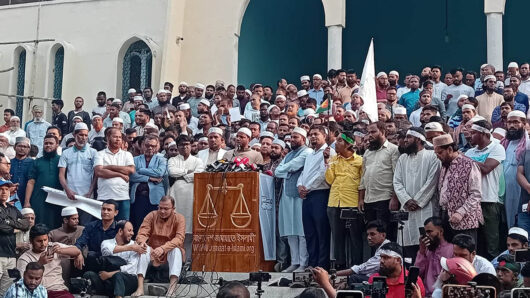 হা ম লা-নি র্যা ত নে র প্র তি বা দে ১১ দলীয় ঐক্যের বি ক্ষো ভ সমাবেশ