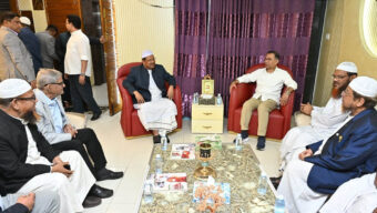 ইসলামী আন্দোলনের আমির রেজাউল করীমের বাসায় তারেক রহমান