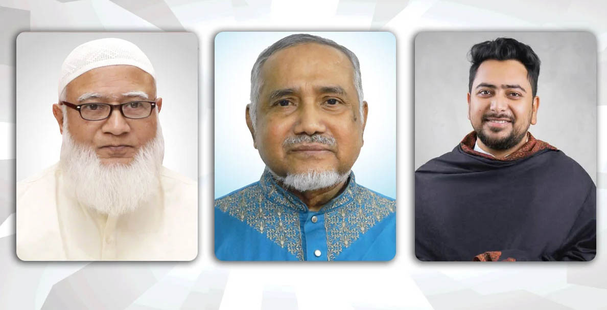 বিরোধী দলীয় নেতা শফিকুর রহমান, উপনেতা তাহের ও চিফ হুইপ নাহিদ