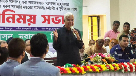 ‘কোনো অবস্থাতেই কাউকে বি শৃ ঙ্খ লা সৃষ্টির সুযোগ দেওয়া যাবে না’