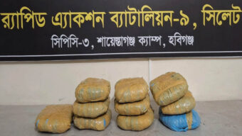 হবিগঞ্জে বাঁশ ঝাড়ের ভিতরে যা পেল র‌্যাব