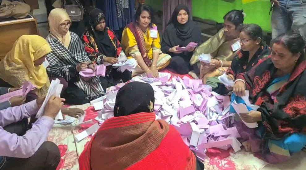 সিলেটে চলছে ভোট গণনা