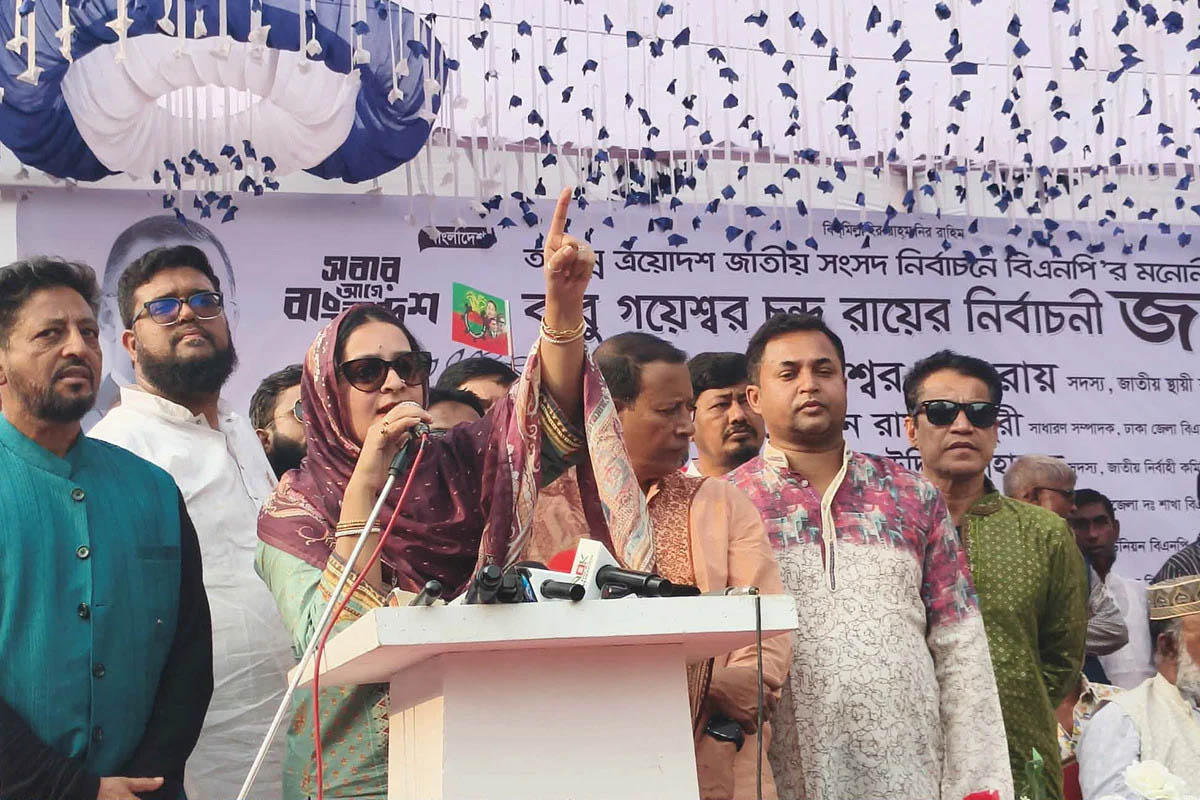 নারী বি দ্বে ষী রাজনীতির বি রু দ্ধে জনগণ ব্যালটের মাধ্যমে জবাব দেবে : নিপুণ রায়