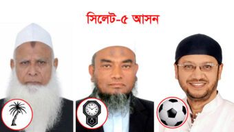 সিলেট-৫ আসন: ৭৭ কেন্দ্রে মুফতি আবুল হাসান এগিয়ে