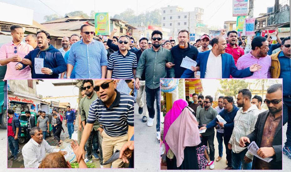 সিলেটের ৬টি আসনে যে মিশন নিয়ে ছুটছে জেলা যুবদল