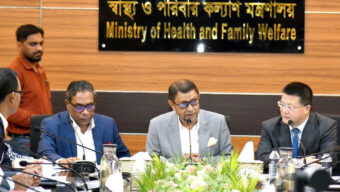 স্বাস্থ্যখাতে চীনের সহযোগিতা বাড়ানোর আহ্বান মন্ত্রীর