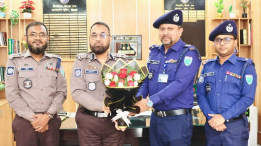 সিলেটে পুলিশ সুপার যাবের সাদেকের যোগদান