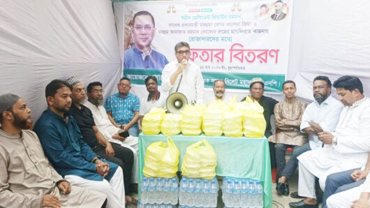 বিত্তবানদের অসহায় মানুষের পাশে দাঁড়ানো উচিত : মিফতাহ্ সিদ্দিকী