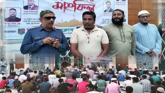 বিশ্বনাথ প্রেসক্লাবের গণ-ইফতার ও দোয়া মাহফিল