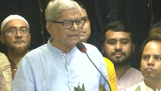 সরকার সব ক্ষেত্রে মেধার গুরুত্ব দেবে : মির্জা ফখরুল