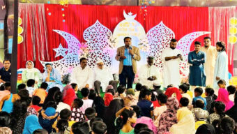শিশুদের ঈদের নতুন কাপড় দিলো ‘তারুণ্য সোসাইটি হবিগঞ্জ’