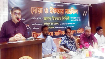 সিলেটে প্রেস মালিক কল্যাণ সমিতির দোয়া ও ইফতার মাহফিল অনুষ্ঠিত