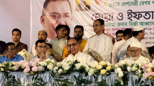 কারও নামে মি থ্যা অ প বা দ দিয়ে তাকে ব দ না মী করা ব ড় পা প: মির্জা আব্বাস